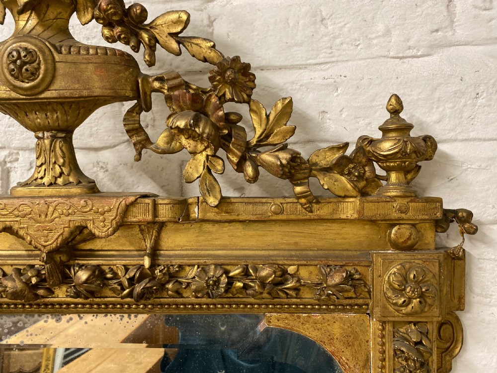 French 19th Century Gilt Mirror View IV