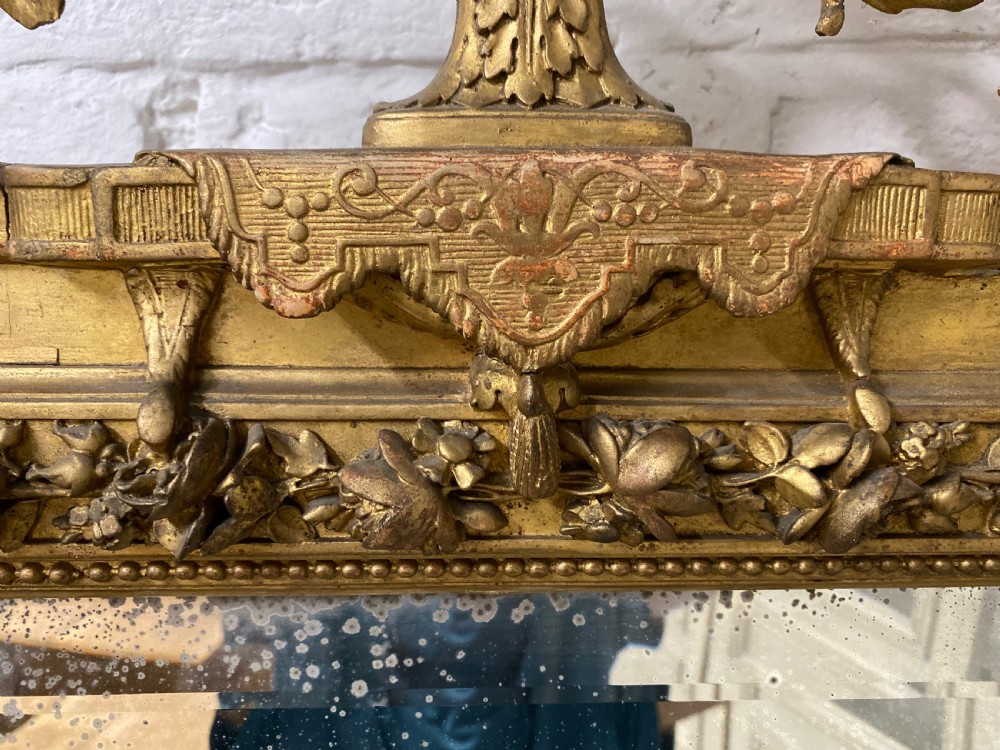 French 19th Century Gilt Mirror View IX