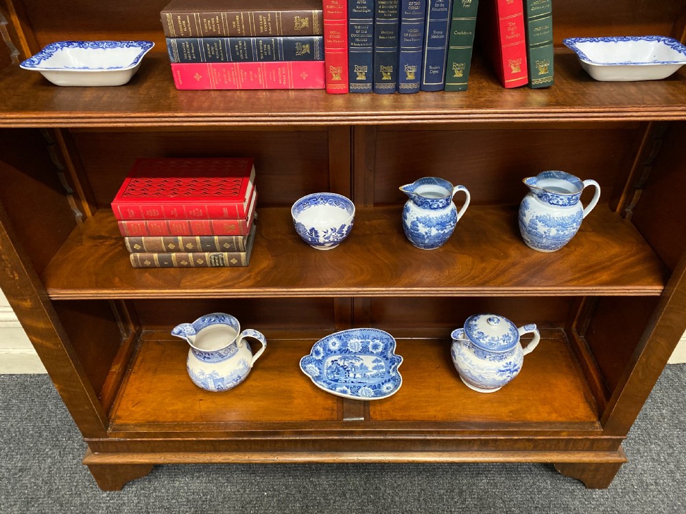 Large Library Open Bookcase View III