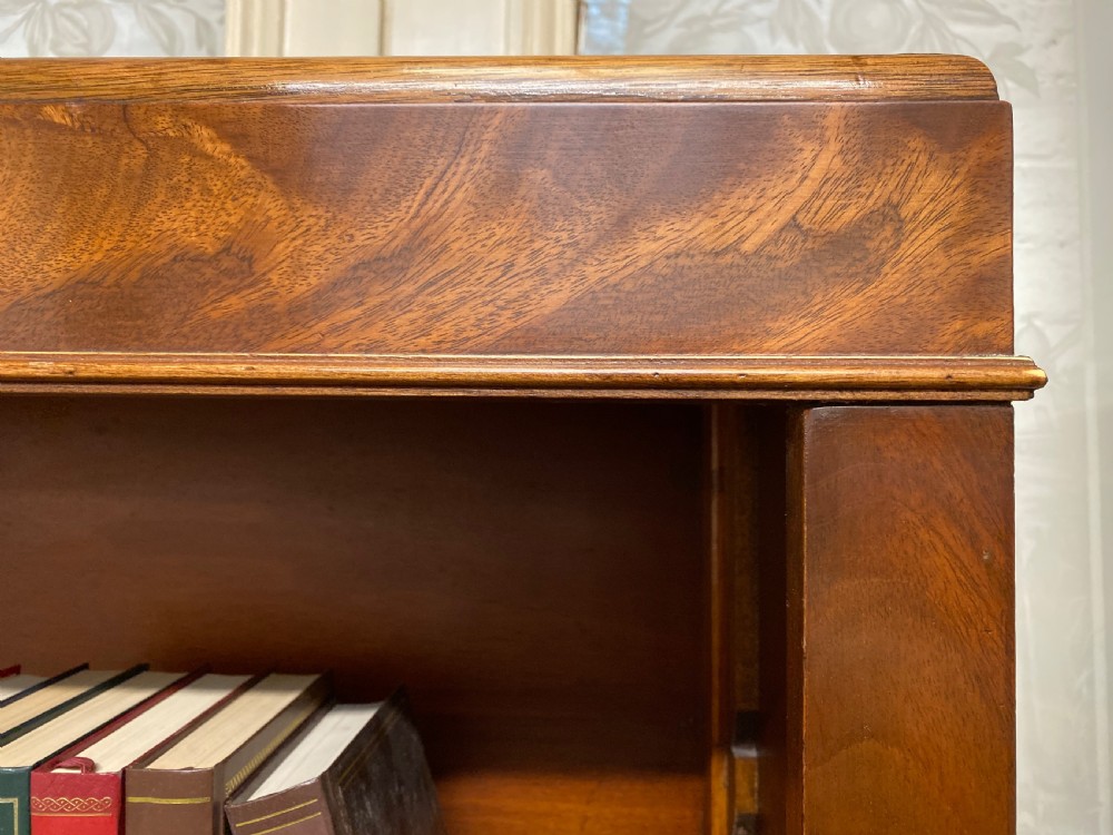 Large Library Open Bookcase View VI