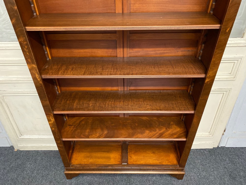 Large Library Open Bookcase View IX
