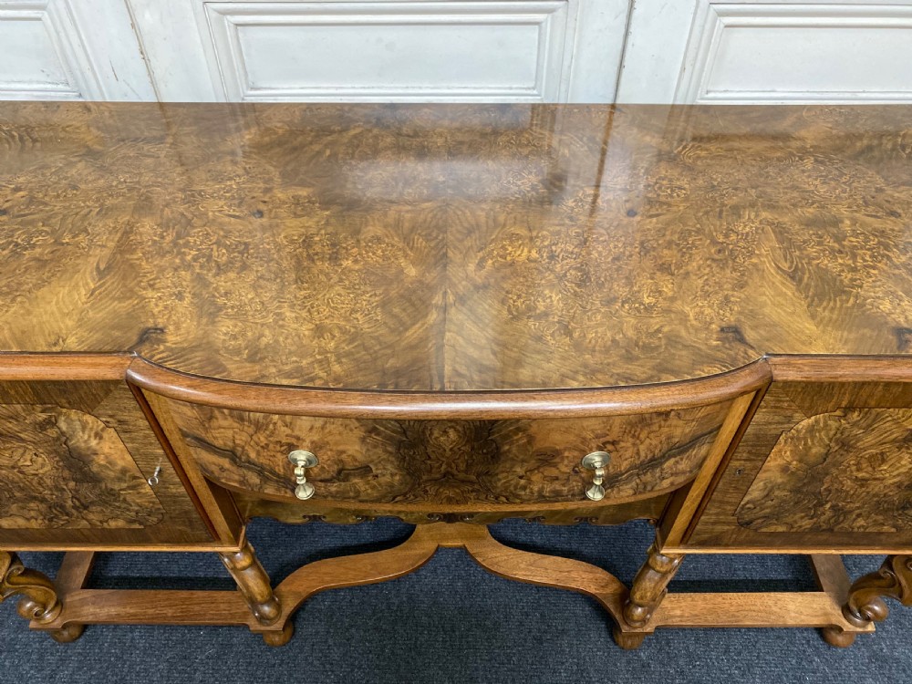 Superb Quality Burr Walnut Sideboard View IX
