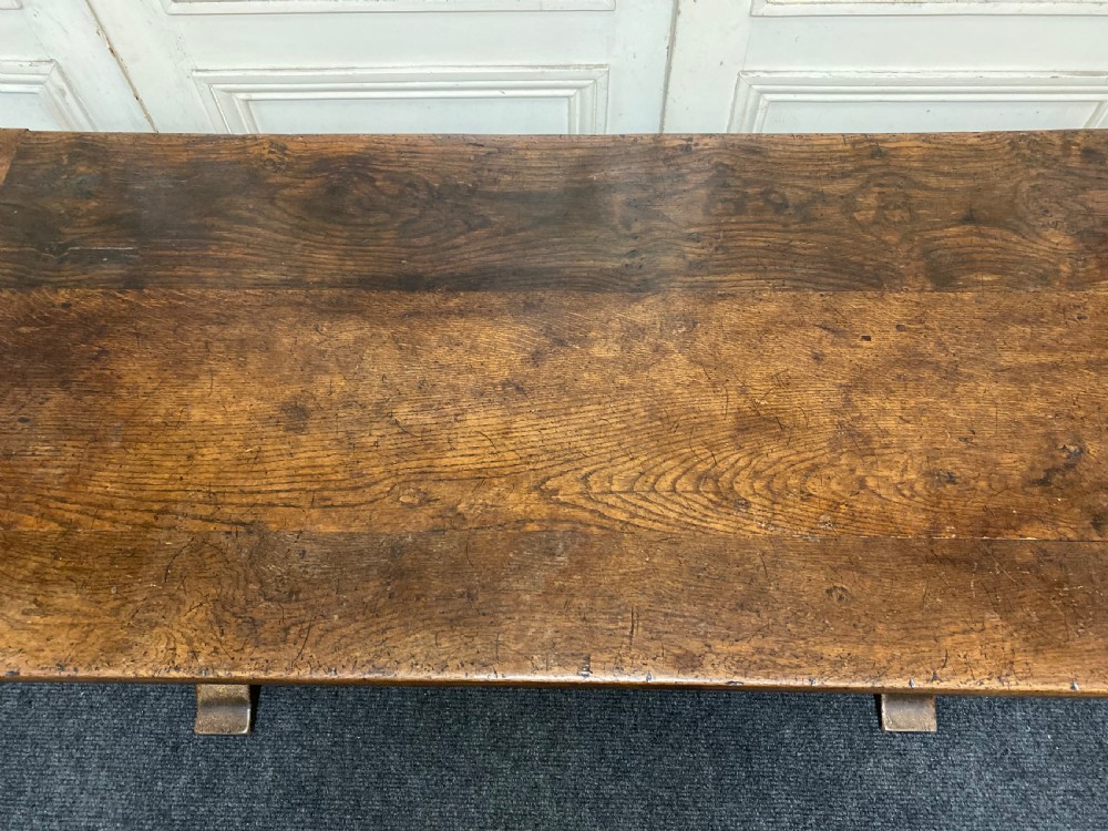 English Oak Refectory Dining Table  View VI