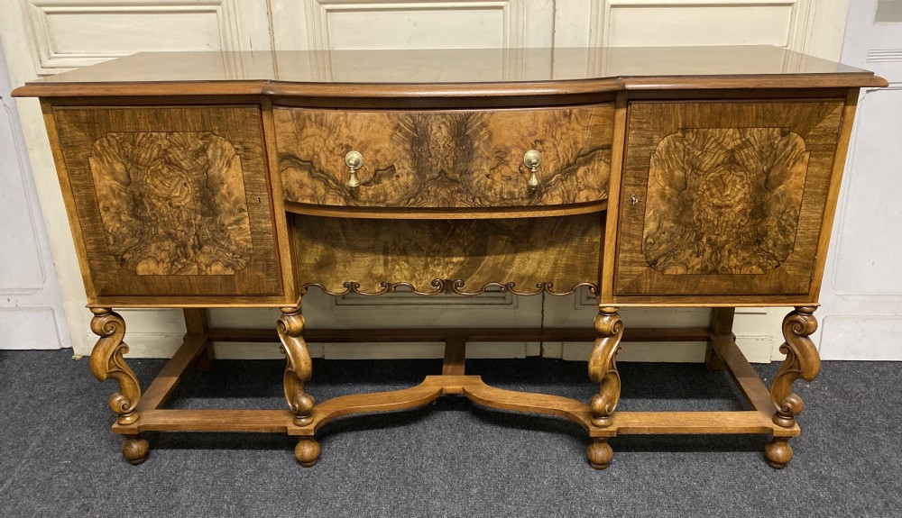 Superb Quality Burr Walnut Sideboard