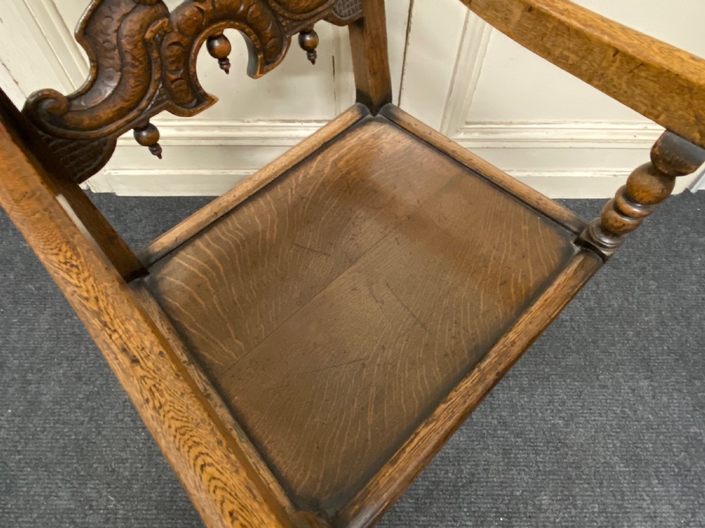 Set 8 (6x2) Ipswich Oak Dining Chairs View XIV
