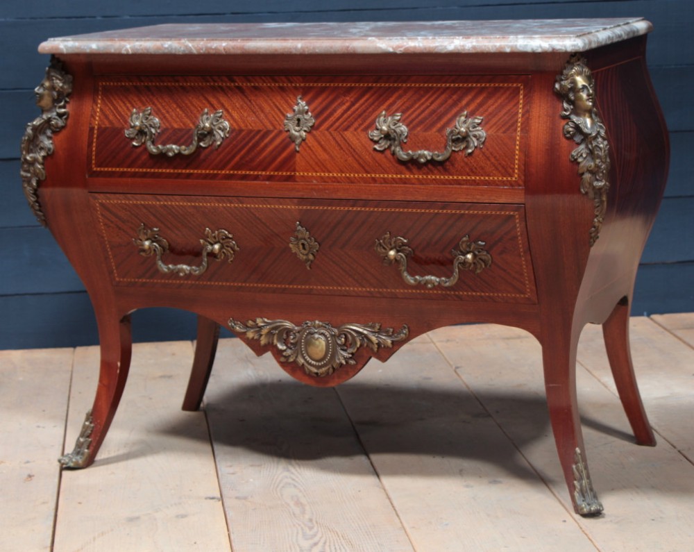 French Bombe Commode Chest