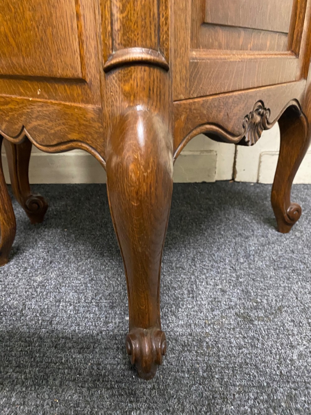 Pair French Oak Bedside Cupboards View VIII
