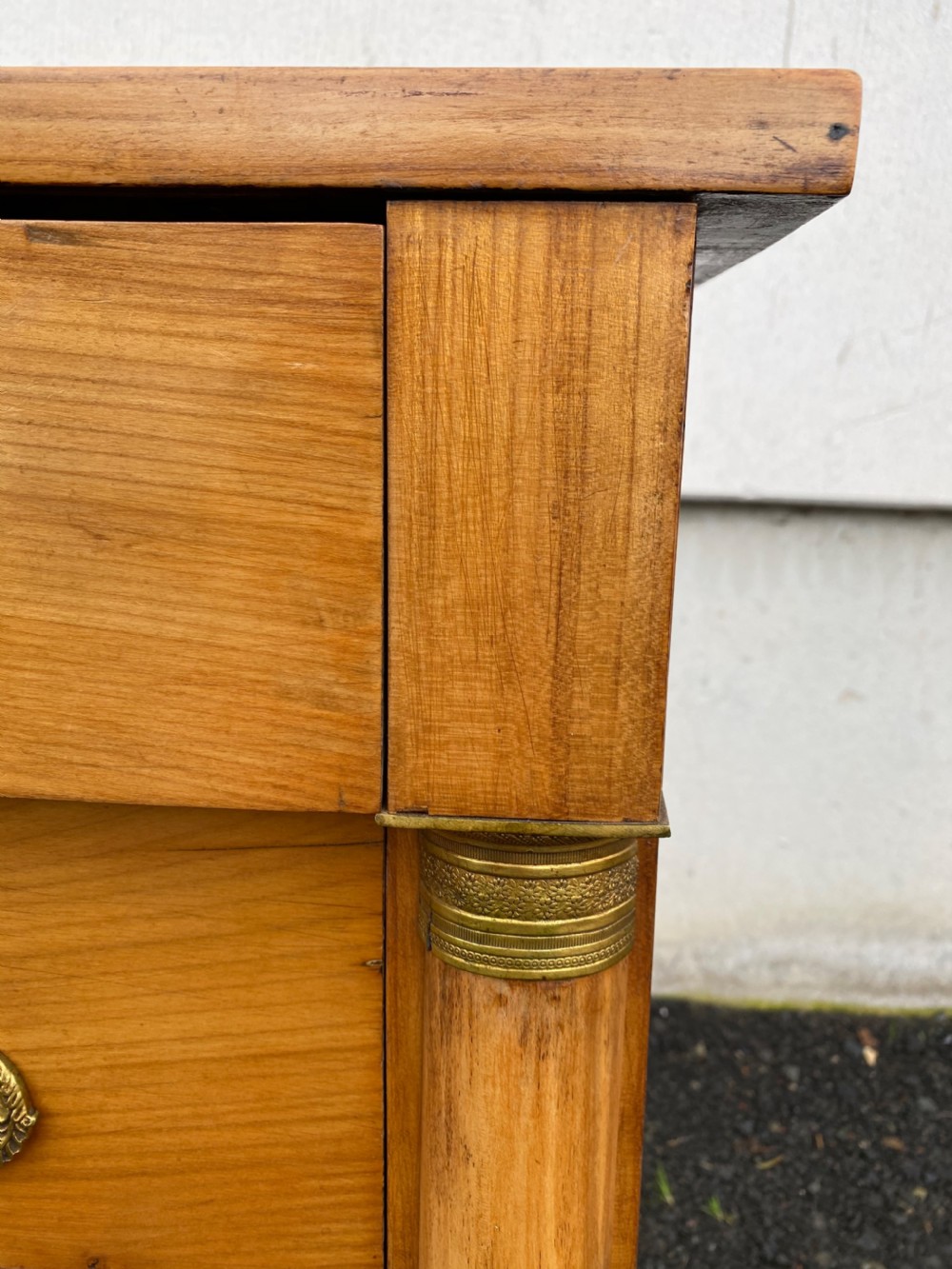 French Empire Cherry Wood Chest of Drawers  View VII