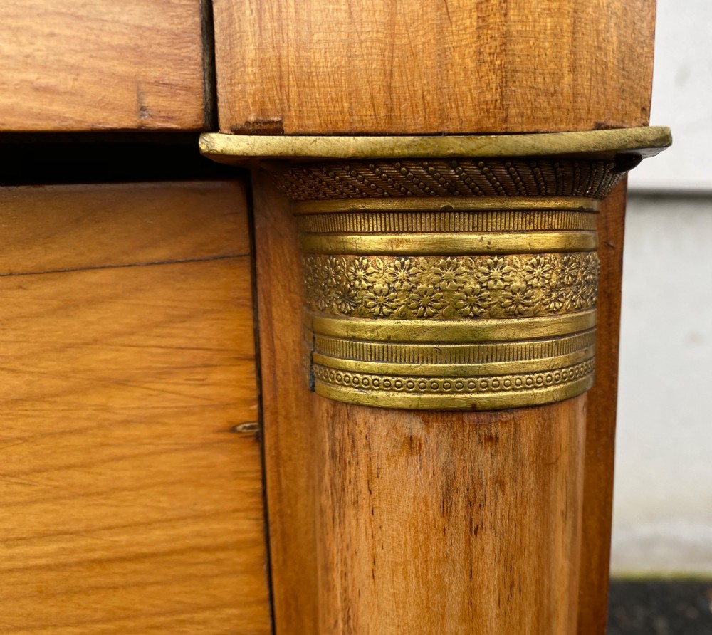 French Empire Cherry Wood Chest of Drawers  View VIII