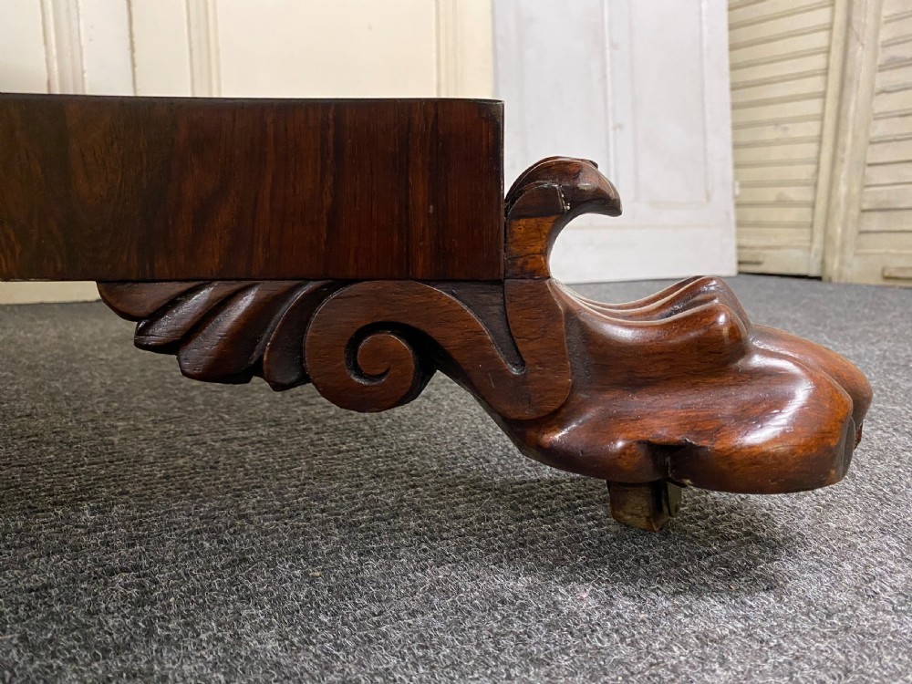 Fine Rosewood William IV Loo Table View VII