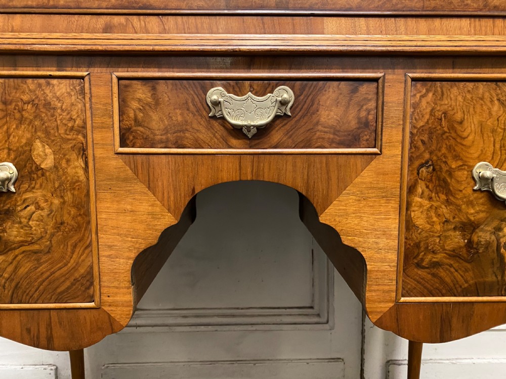 Burr Walnut Chest on Stand View VII