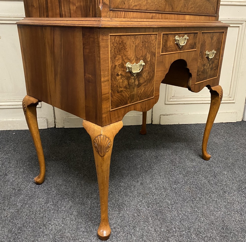 Burr Walnut Chest on Stand View XI