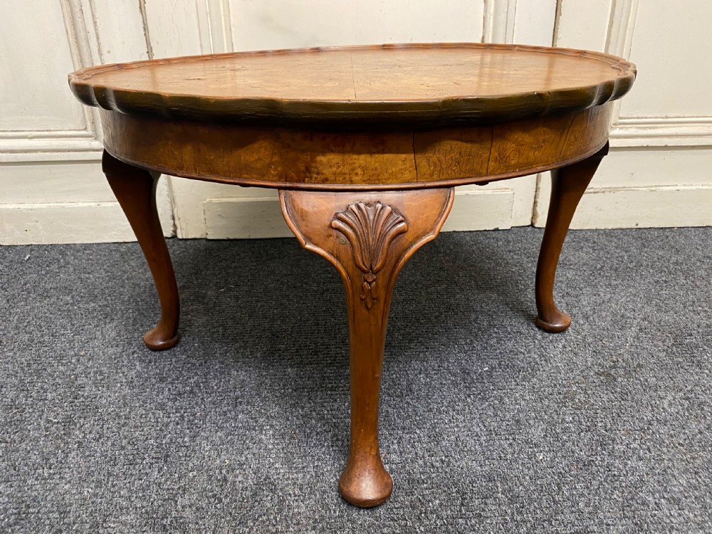 Burr Walnut Coffee table View III