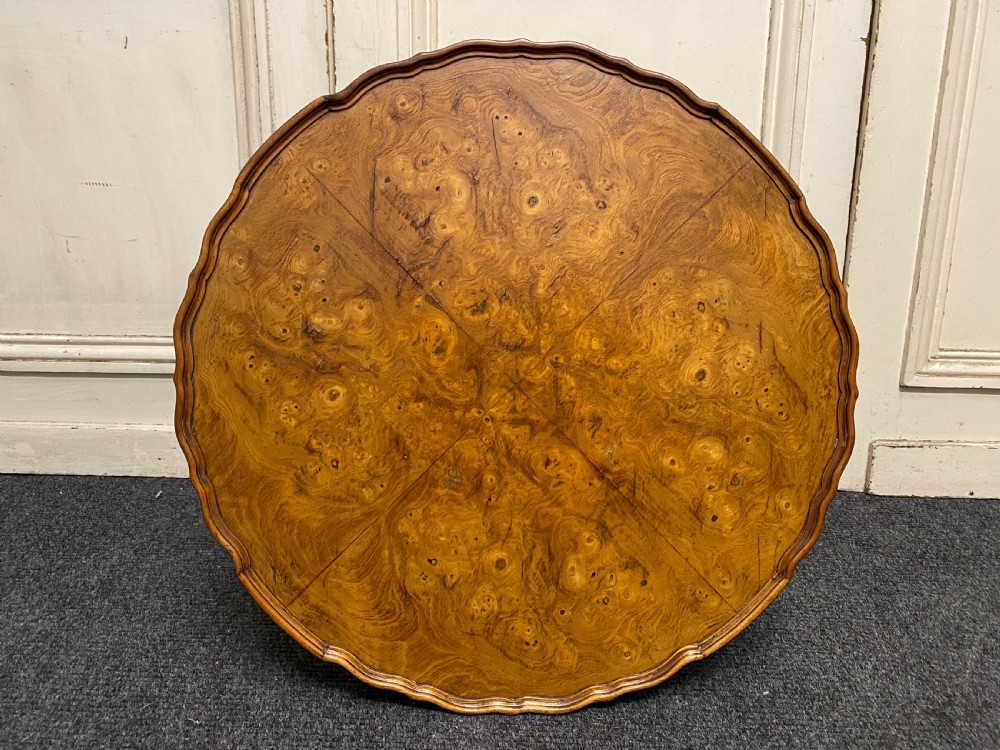 Burr Walnut Coffee table View IV