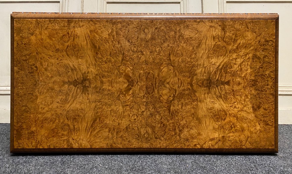 Burr Walnut Queen Anne Coffee Table View VII