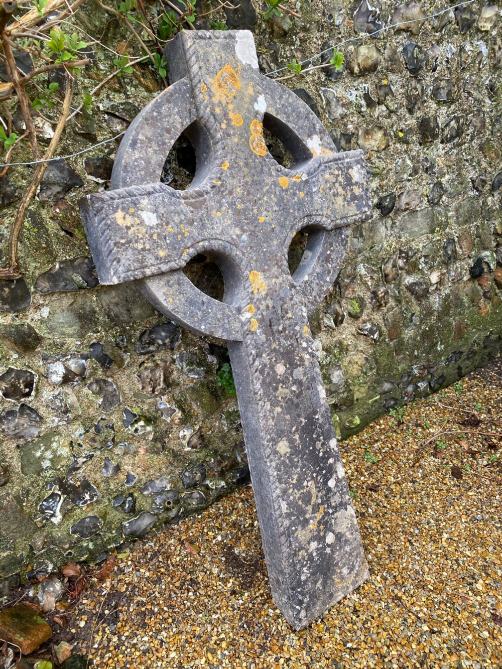 Large Celtic Cross 19thC for Garden View IV