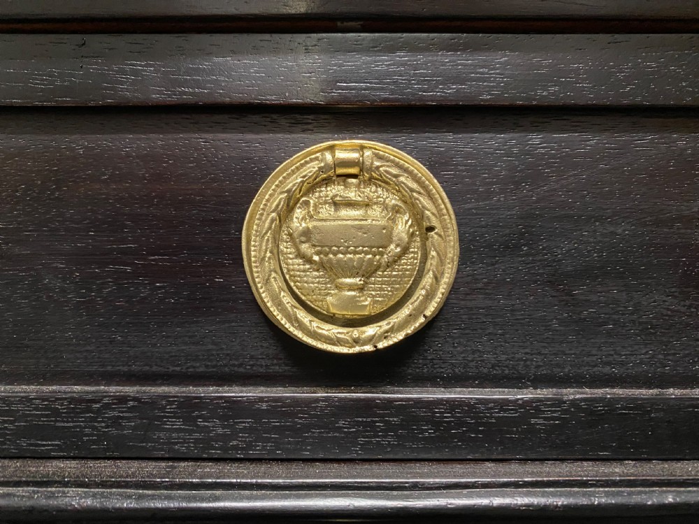 French Ebonised Empire Chest View IV