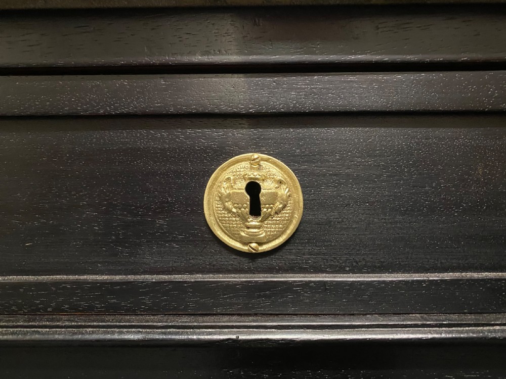 French Ebonised Empire Chest View VI