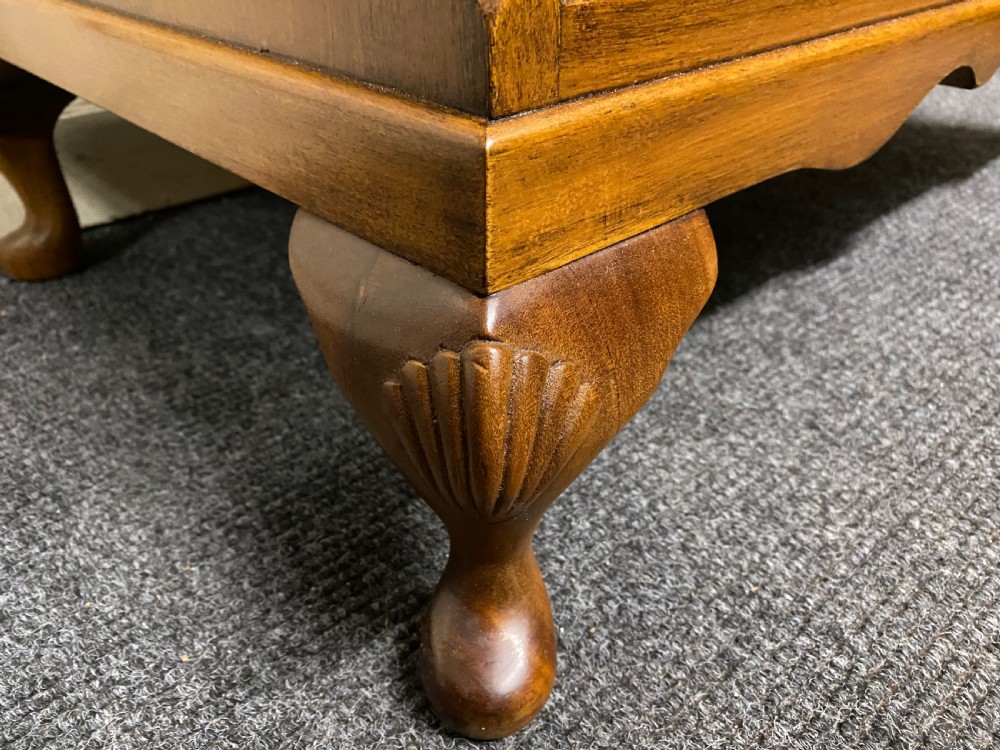 Burr Walnut 5 Drawer Chest View IX