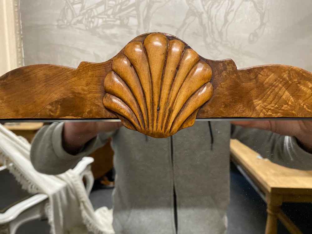 Queen Anne Burr Walnut Dressing Table View XI