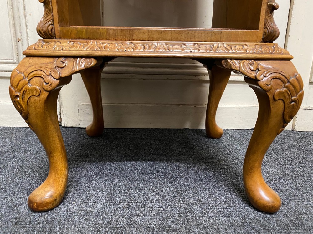 Pair Burr Walnut Bedside Cabinets View XX