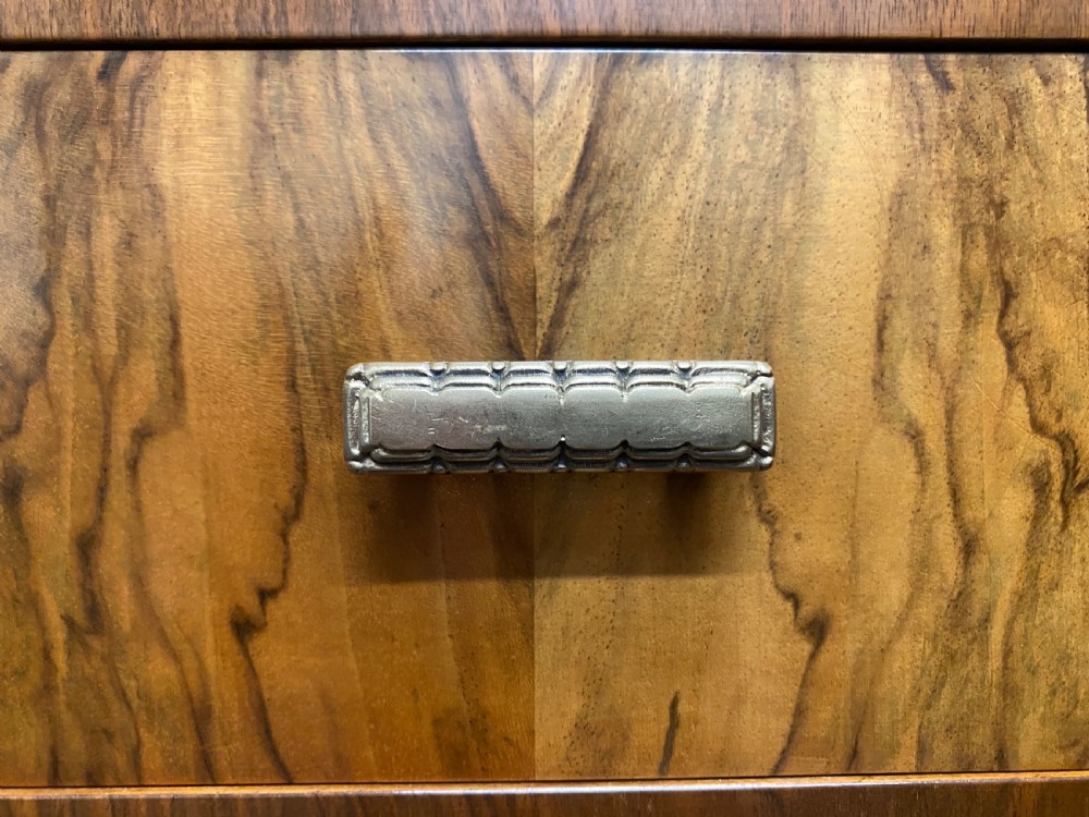 Quality Art Deco Burr Walnut Chest of Drawers View III