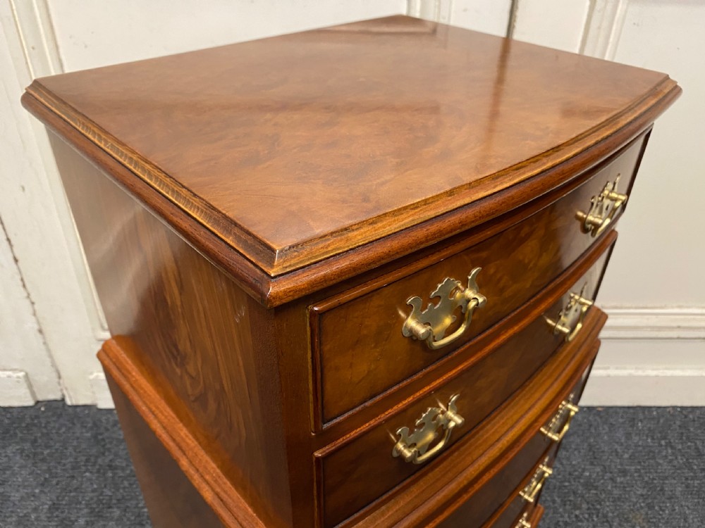 Pair Burr Walnut Bedside Chests View VII