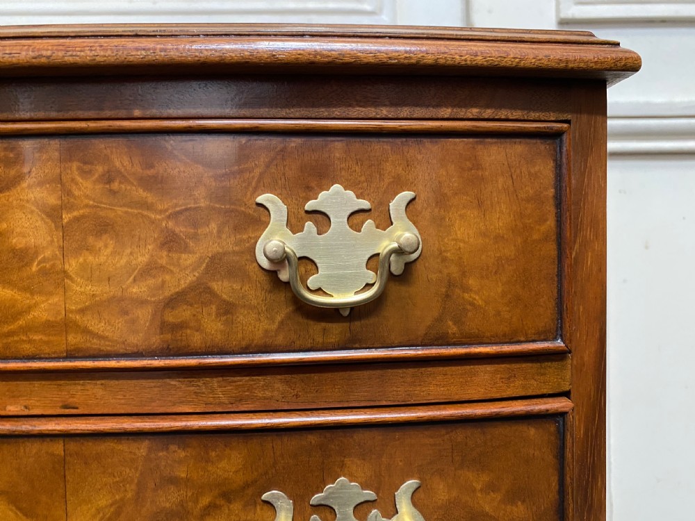 Pair Burr Walnut Bedside Chests View X