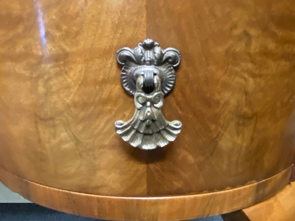 Burr Walnut Kidney Dressing Table View VIII