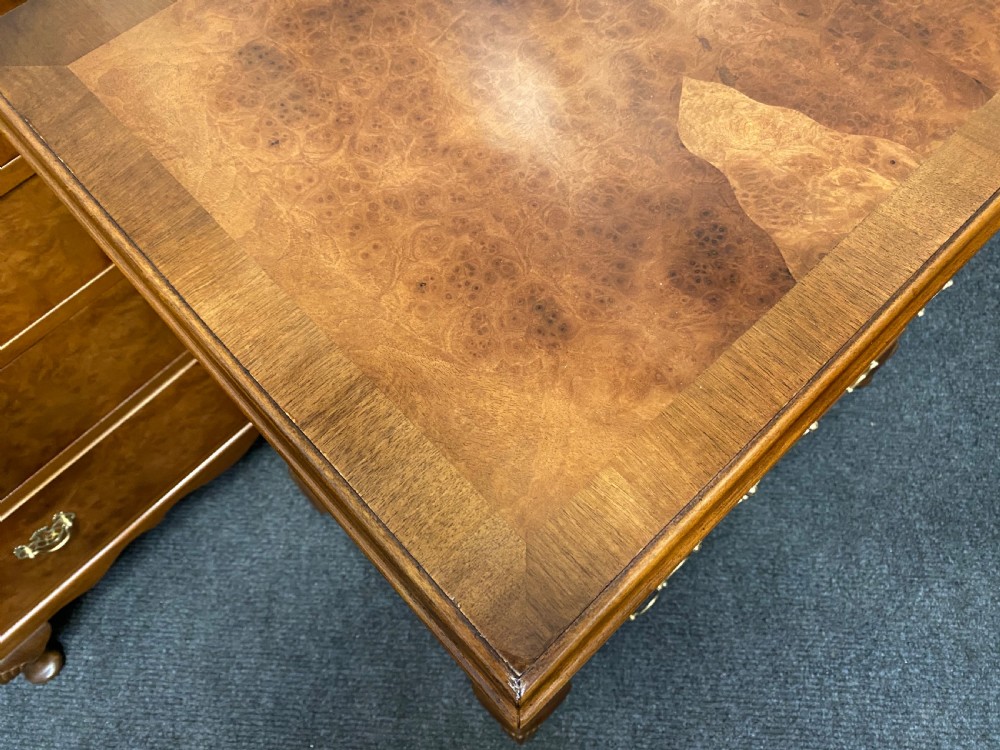 Pair Burr Walnut Chest of Drawers View VII
