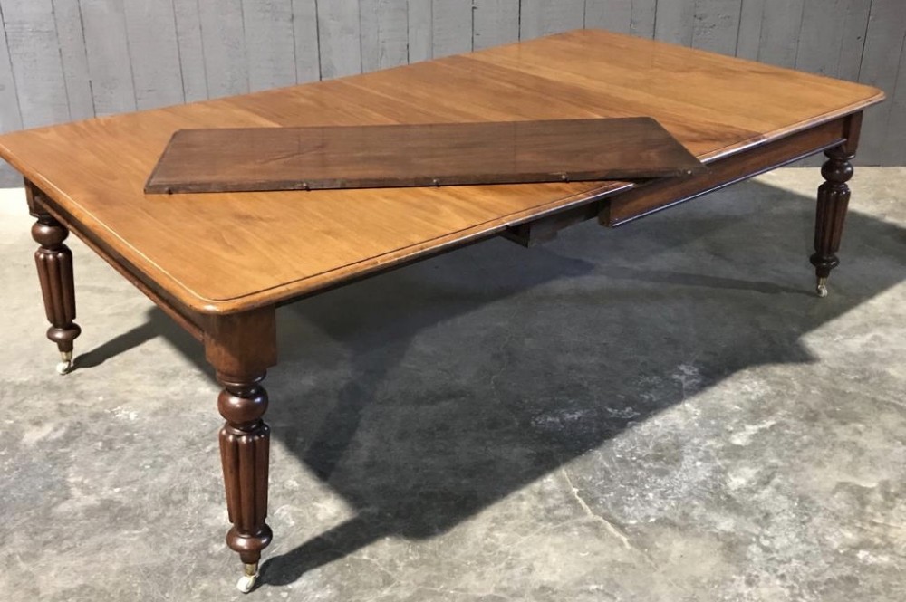 Gillows Long Extending Dining Table