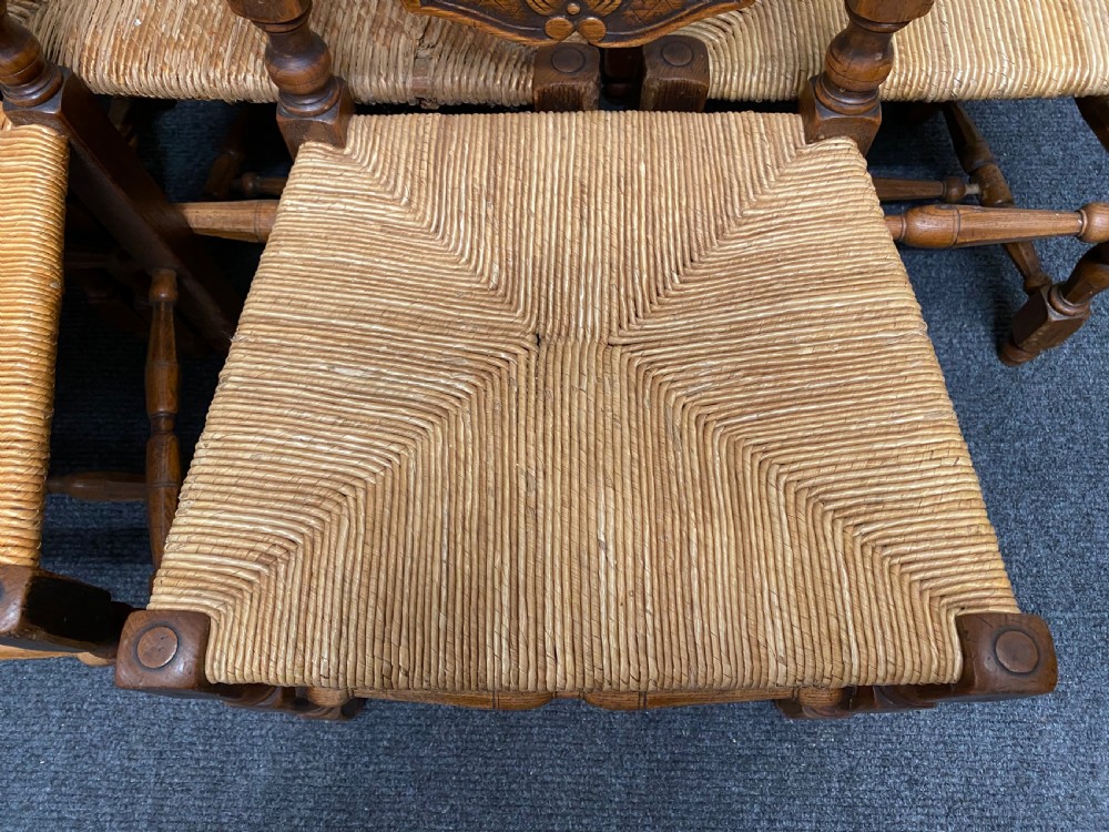 Set 8 French Farmhouse Dining Chairs View VII