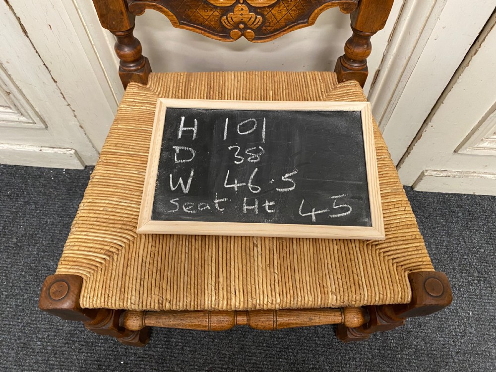 Set 8 French Farmhouse Dining Chairs View XVIII