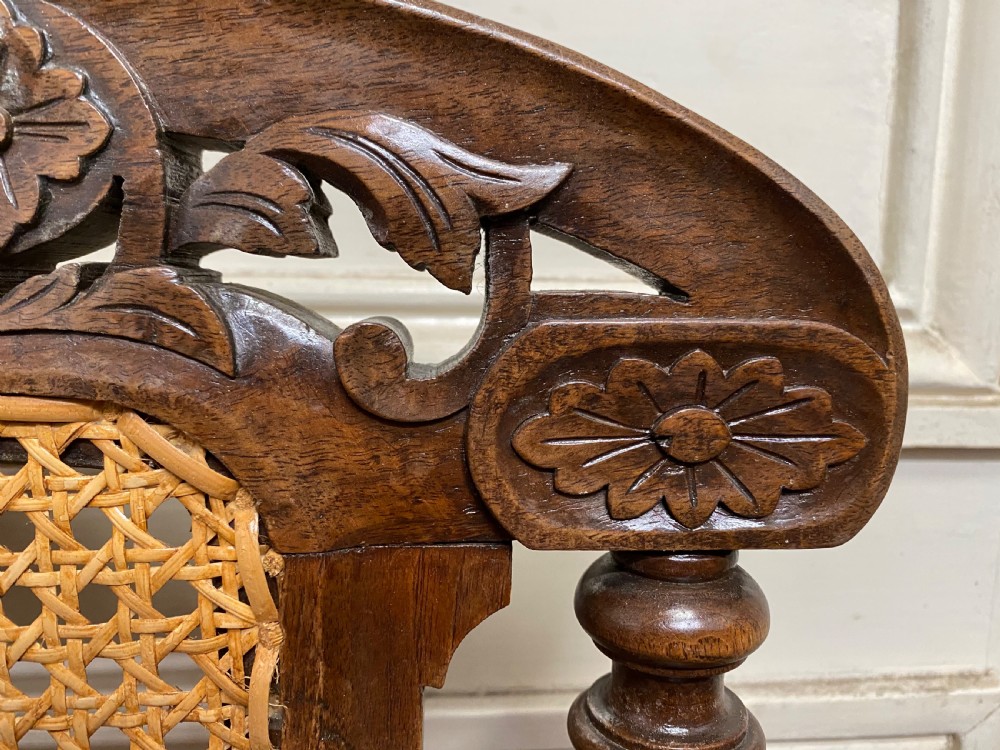 Set 6 French Oak Dining Chairs View XIII