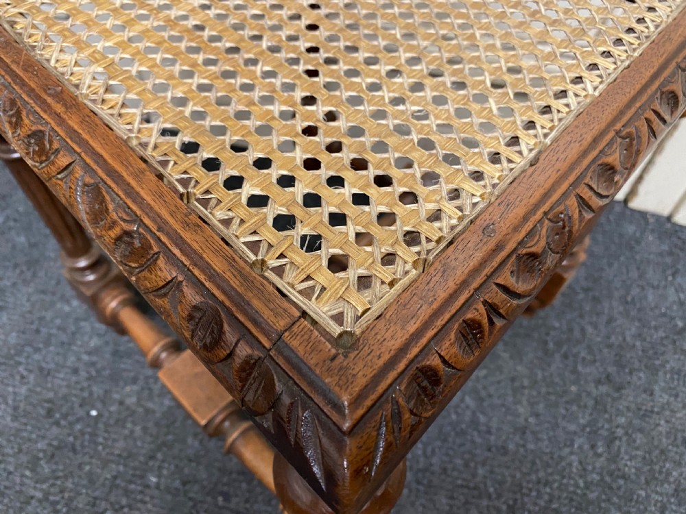Set 6 French Oak Dining Chairs View XVII