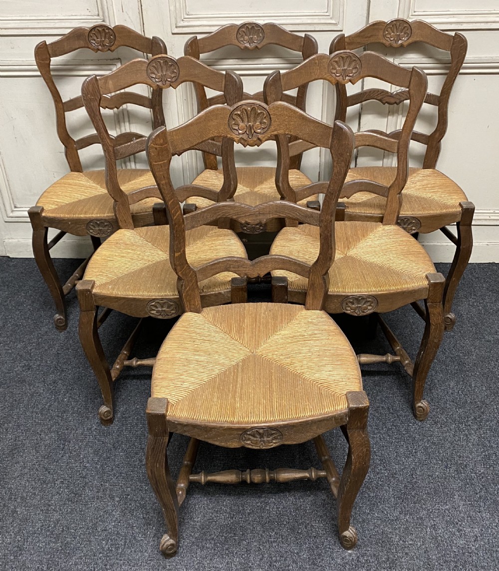 Set 6 French Dining Chairs