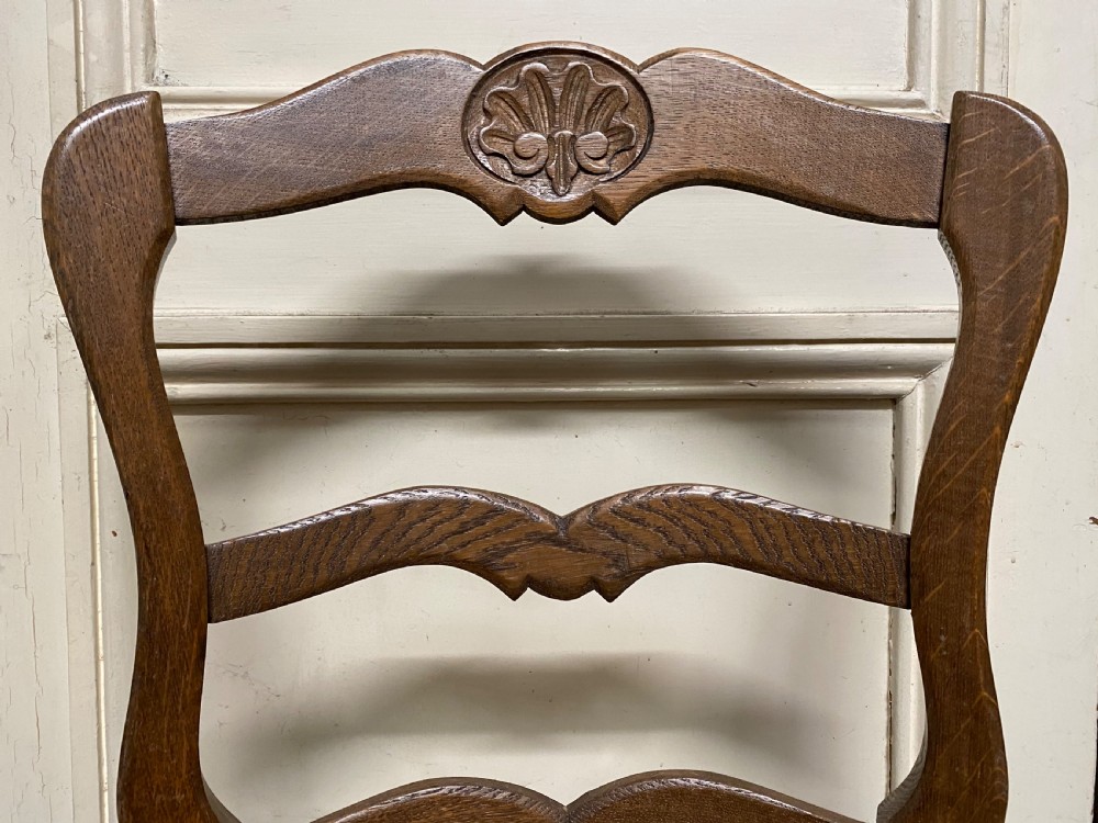 Set 6 French Dining Chairs View IX