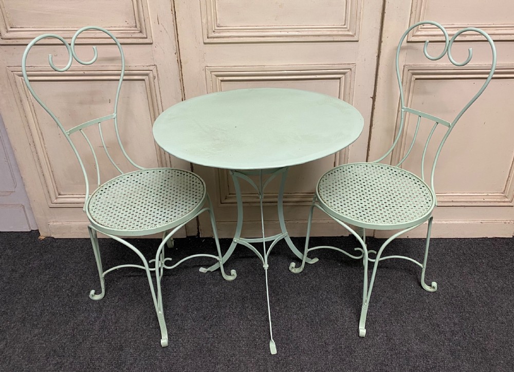 French Bistro Set View III