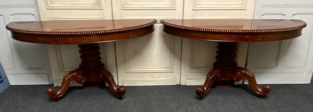 Pair William IV Console Tables View IV