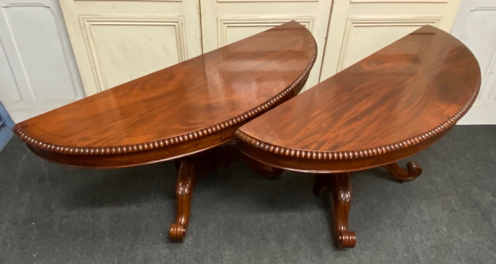 Pair William IV Console Tables View XIX