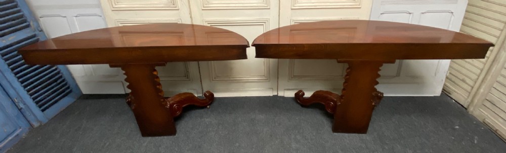 Pair William IV Console Tables View XXI