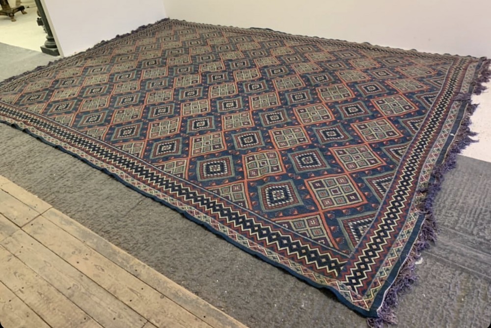 Huge Caucasian Verneh Floor Carpet