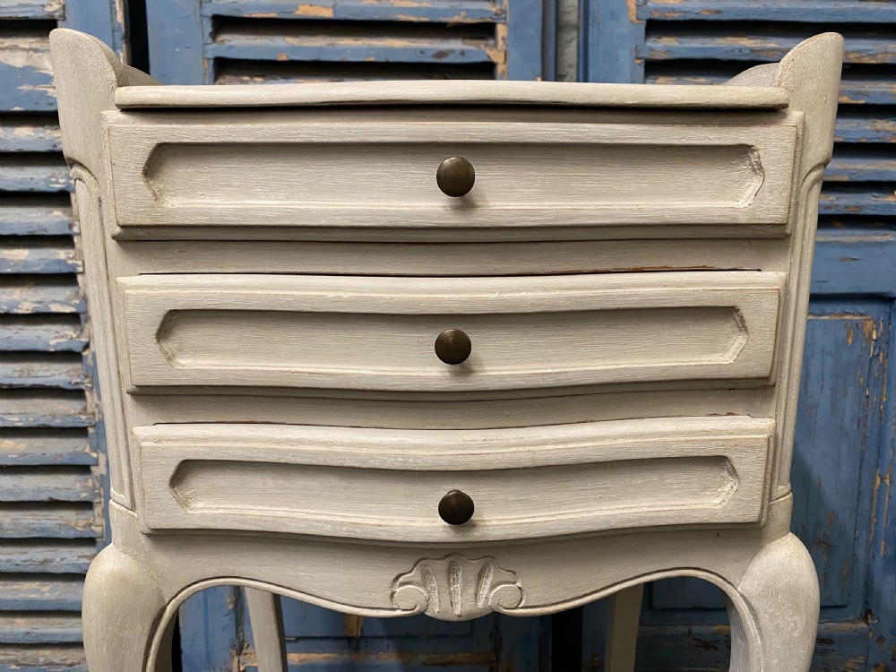 Pair French Bedside Drawers View XI
