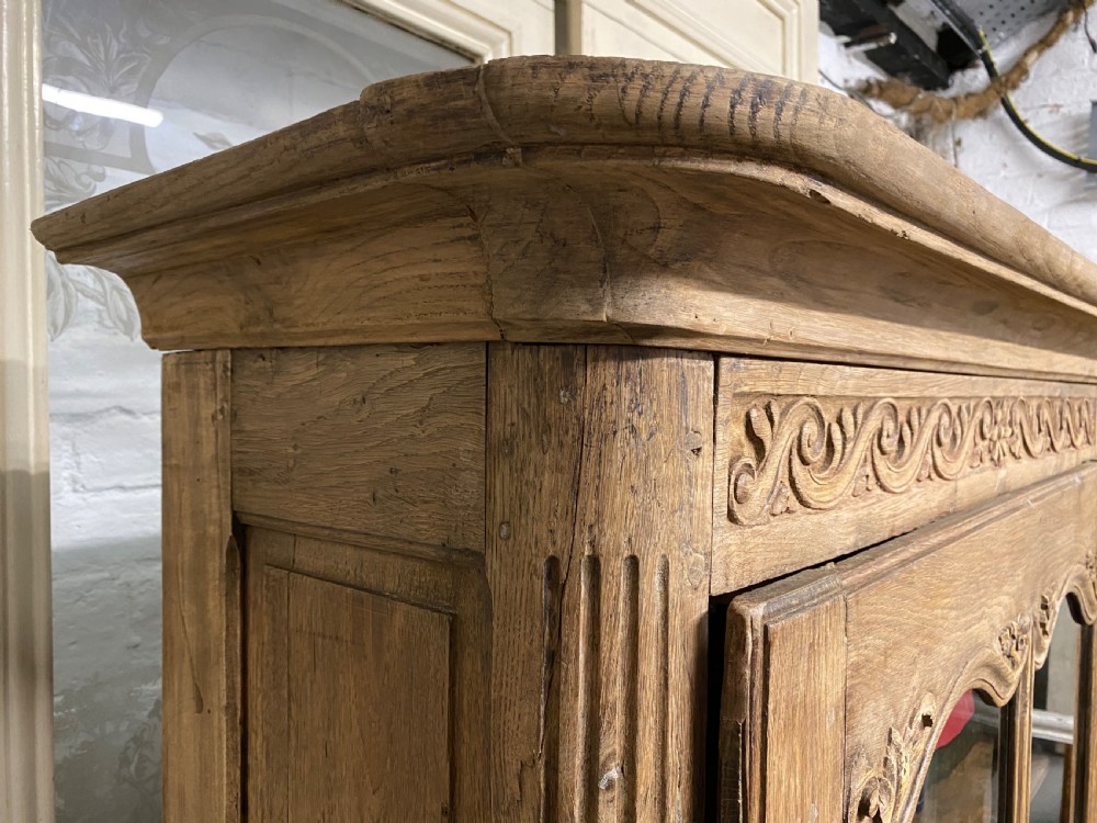 French Bleached Oak Bookcase View IX