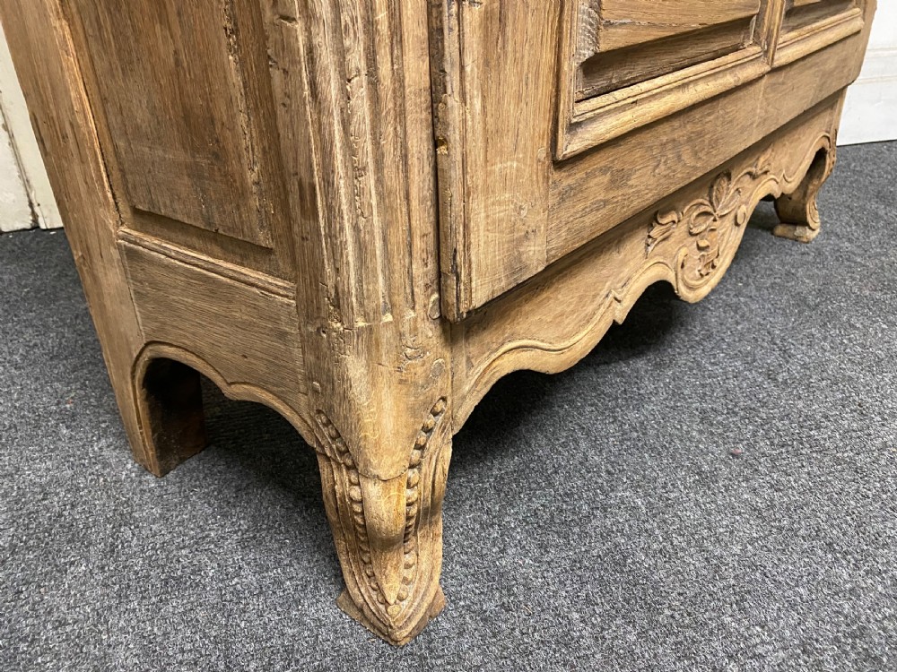 French Bleached Oak Bookcase View XVII