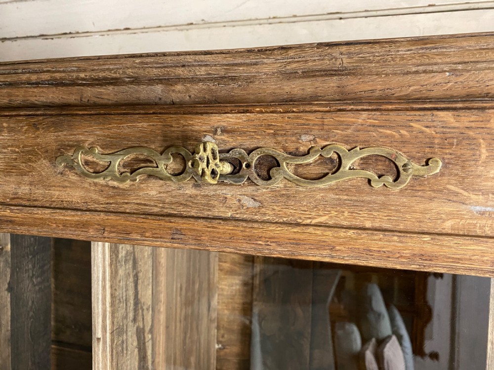 French Bleached Oak Bookcase View XVIII