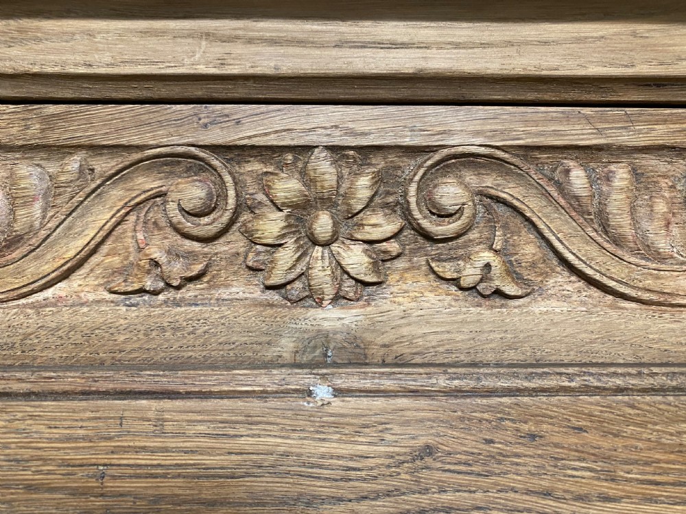 French Bleached Oak Bookcase View XIX