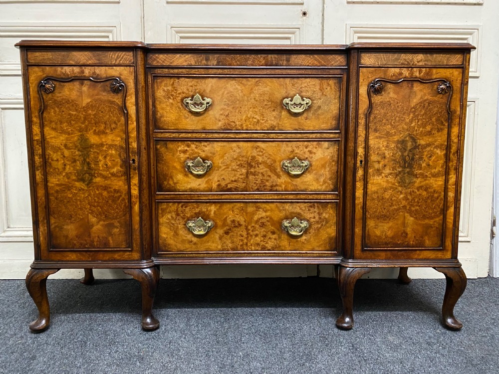Small Burr Walnut Sideboard  View II