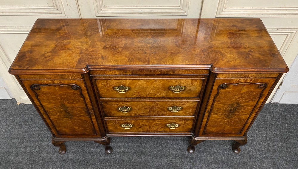 Small Burr Walnut Sideboard  View III