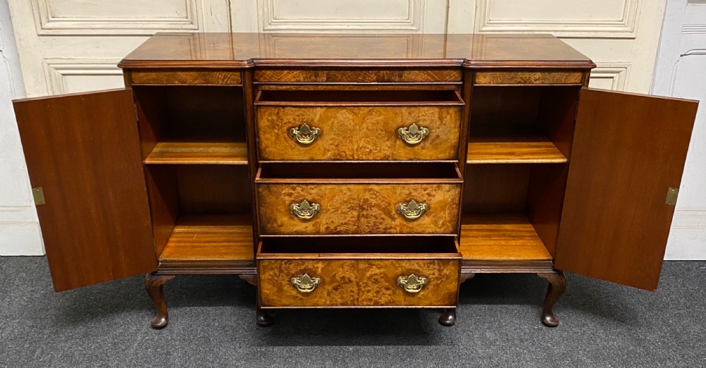 Small Burr Walnut Sideboard  View V
